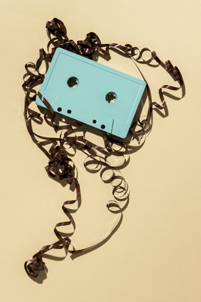 assortment-with-vintage-cassette-tape Volando Ideas